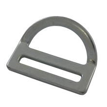 227 гальванизированная сталь, 2 дюйма, гнутое D-образное кольцо с одним пазом
